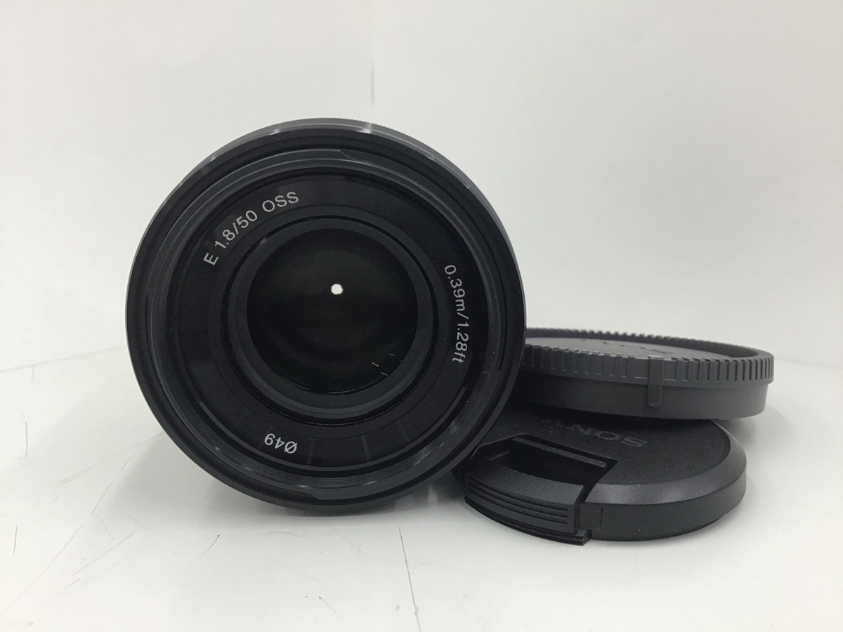中古：B(並品)】ソニー E 50mm F1.8 OSS [SEL50F18B] ブラック