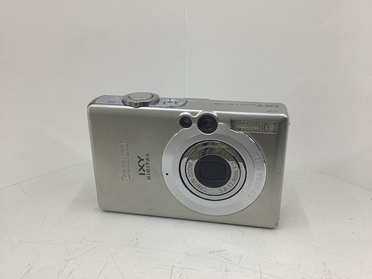 【中古】Canon IXY 70 Canon IXY DIGITAL 70 Silver 6.0MP PowerShot Digital Camera W