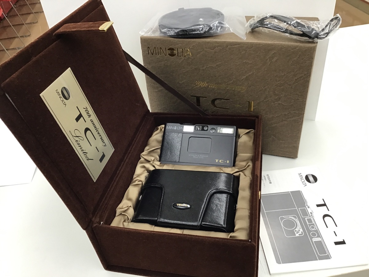 中古：A(美品)】ミノルタ（MINOLTA）TC-1 (ブラック) | 2449050015400
