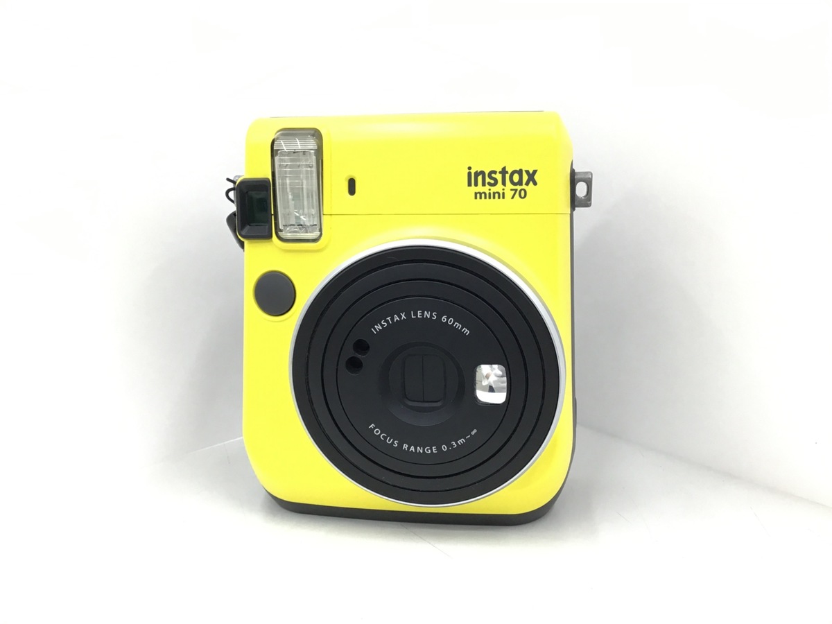 “チェキ” instax mini 70 イエロー