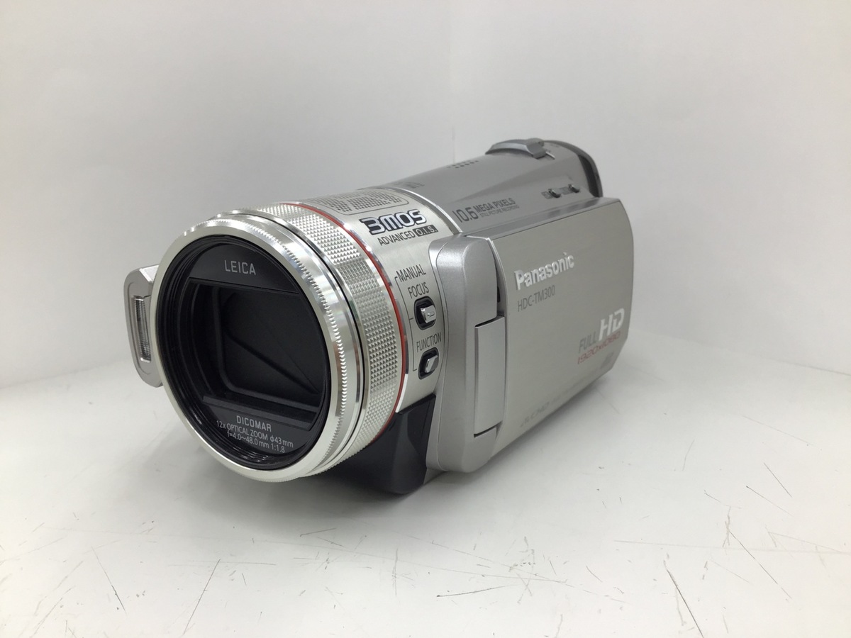 きれい パナソニック Panasonic HDC-TM300-S ビデオカメラ 中古：B(並品)】パナソニック HDC- TM300-S シルバー | 2449050016926