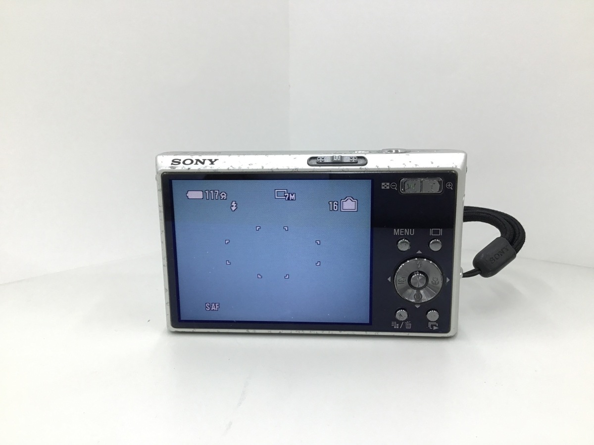 中古：C(やや難あり)】ソニー Cyber-shot DSC-T30 シルバー