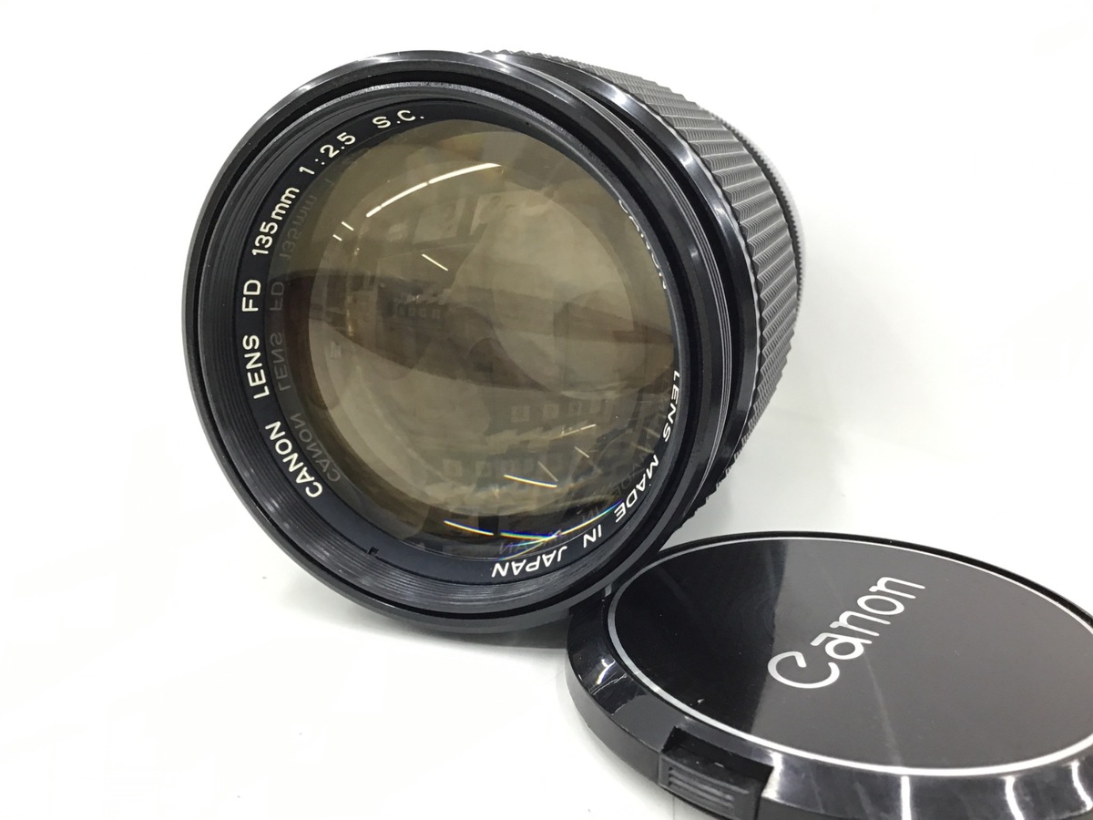 中古：C(やや難あり)】キヤノン FD 135mm F2.5 S.C. | 2449050018951