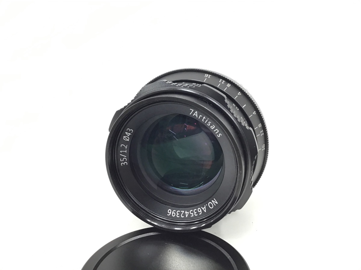 中古】七工匠 7artisans 3512FXB 35mm F1.2 フジフイルムX用｜｜カメラ 