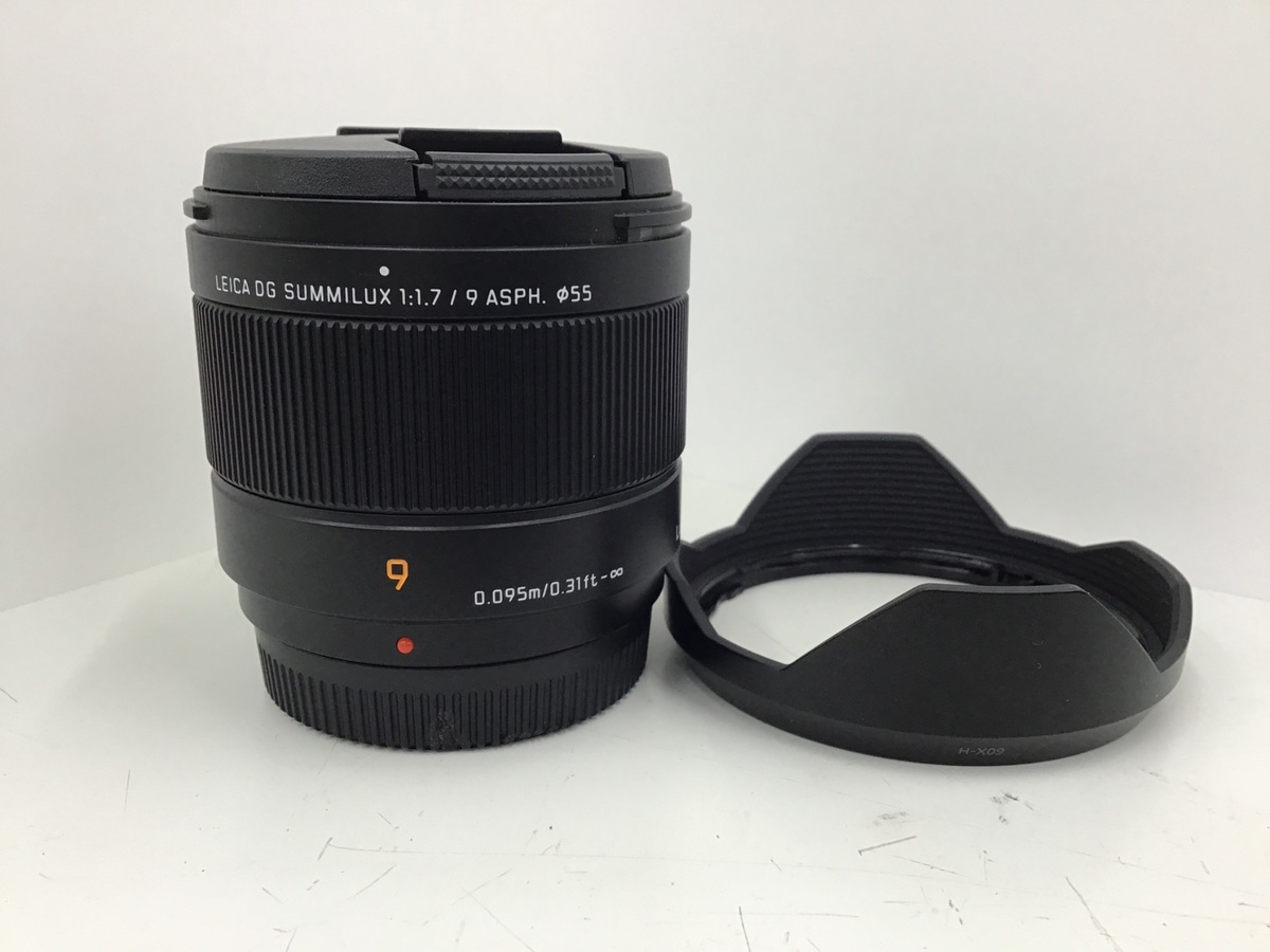 中古】パナソニック LEICA DG SUMMILUX 9mm/F1.7 ASPH. [H-X09] 在庫