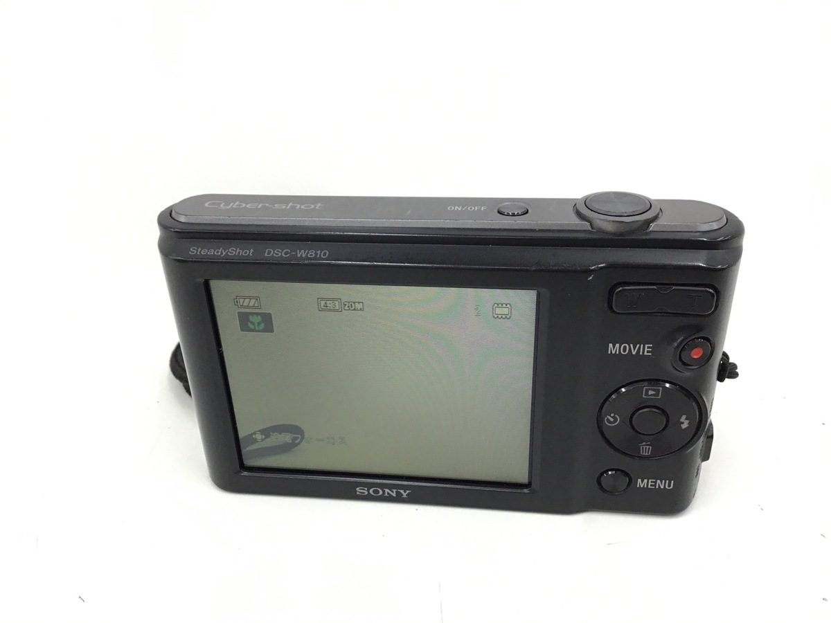DSC-W810 ブラック【2010万画素】
