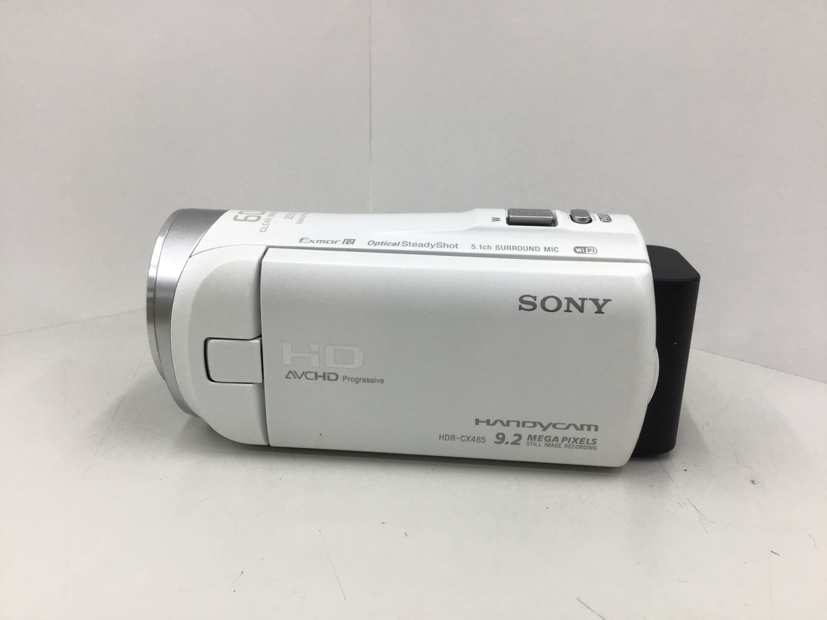 中古】ソニー デジタルHDビデオカメラレコーダー HDR-CX485 WC