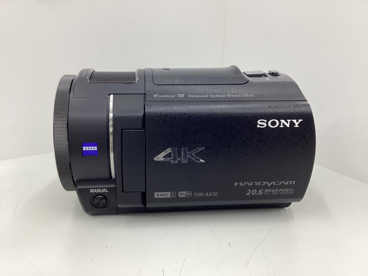中古】ソニー デジタル4Kビデオカメラレコーダー FDR-AX30 BC ブラック