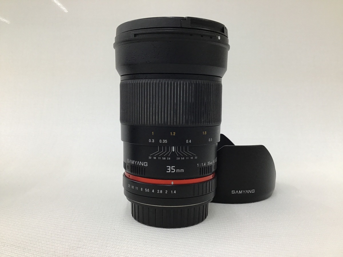 中古】サムヤン 35mm F1.4 AS UMC キヤノンEF｜｜カメラのキタムラ