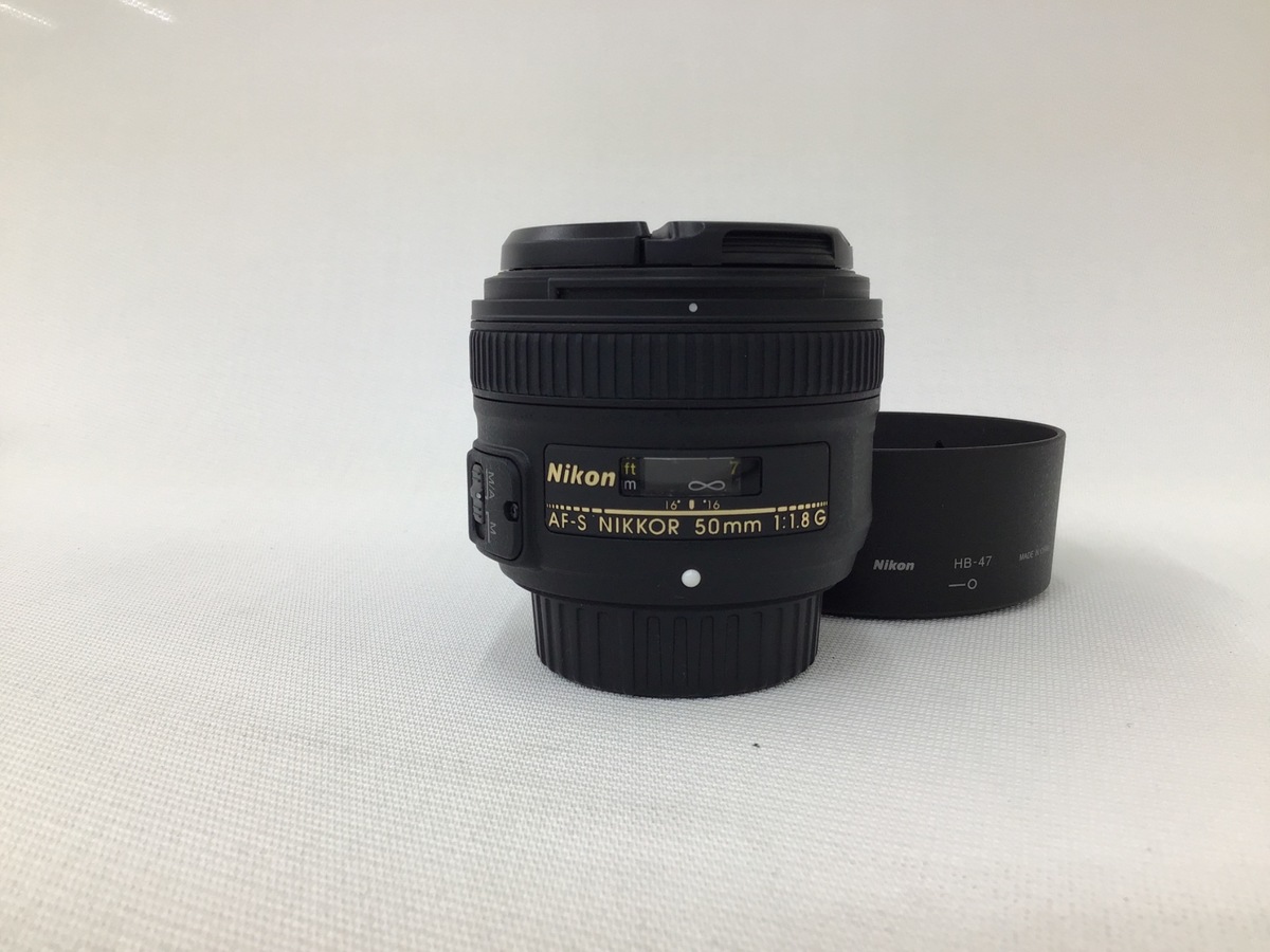 中古：AB(良品)】ニコン AF-S NIKKOR 50mm f/1.8G | 2447180026815
