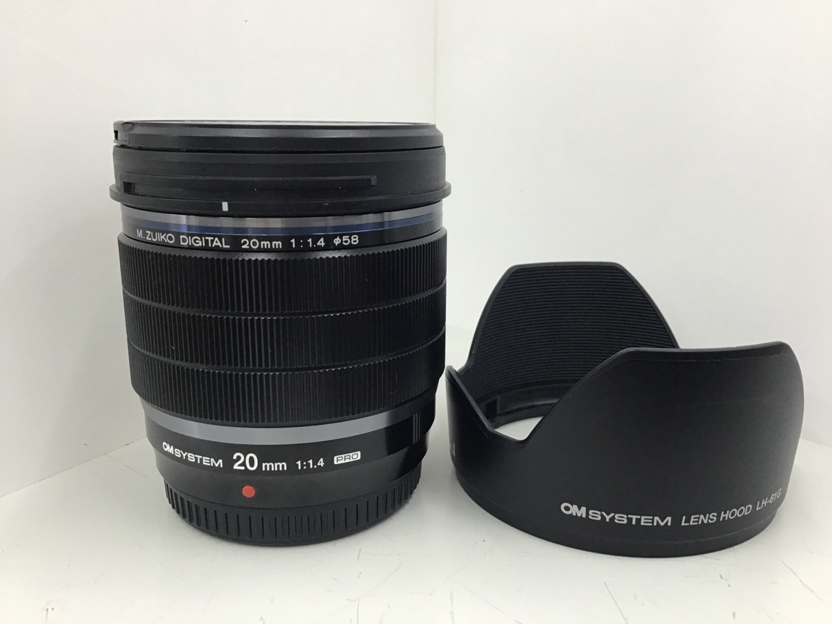 M.ZUIKO DIGITAL ED 20mm F1.4 PRO 中古価格比較 - 価格.com