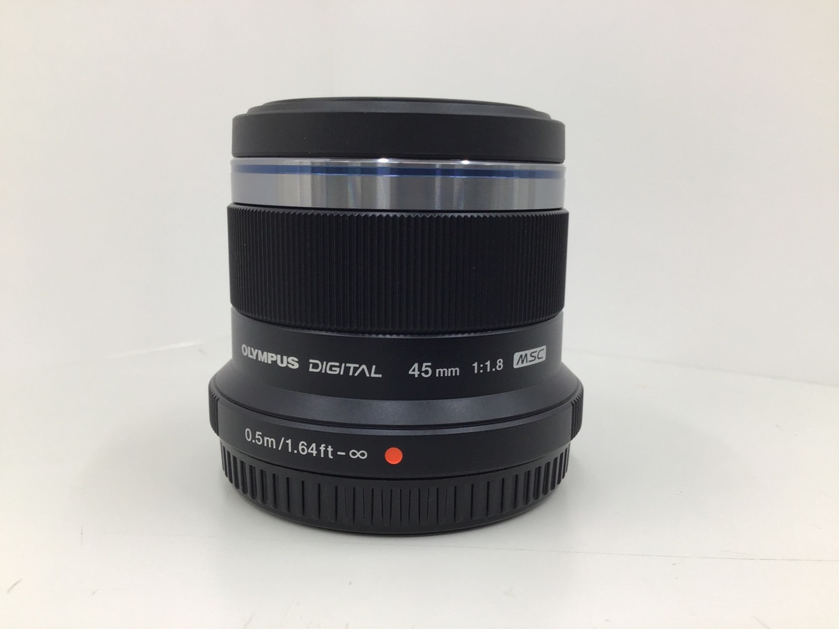 中古】オリンパス M.ZUIKO DIGITAL 45mm F1.8 ブラック｜｜カメラの