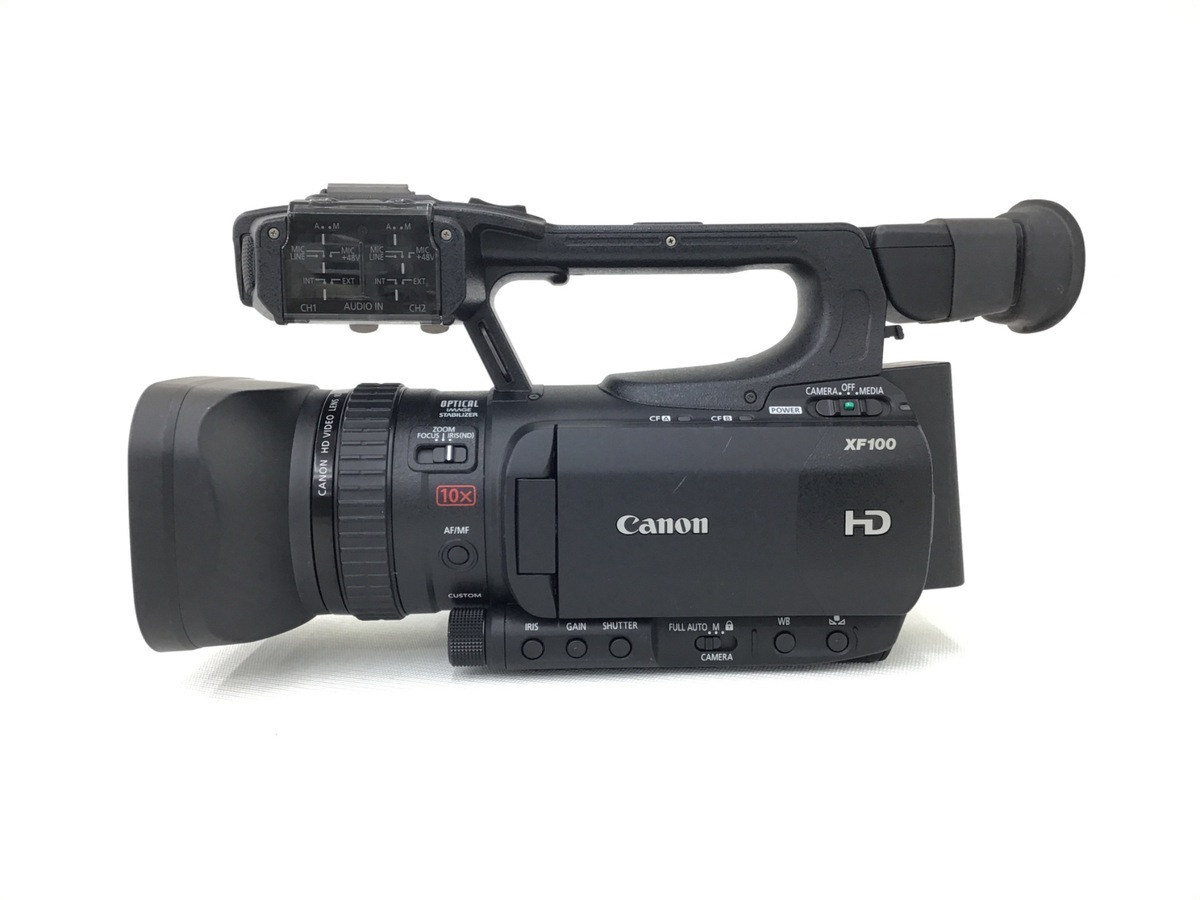 中古】キヤノン 業務用デジタルビデオカメラ XF100｜｜カメラの