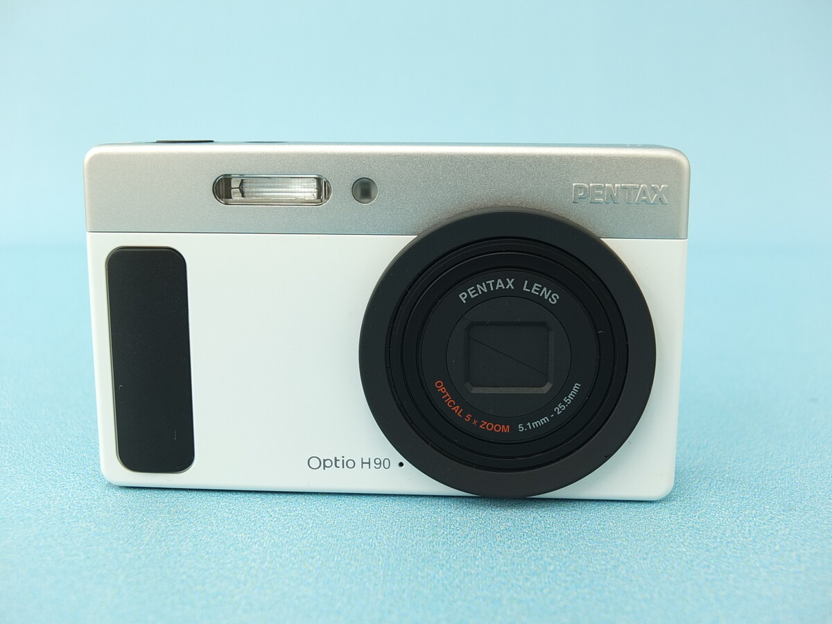 中古：AB(良品)】ペンタックス Optio H90 セラミックホワイト