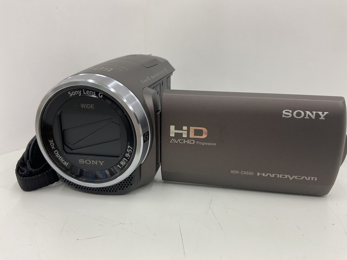 中古】ソニー デジタルHDビデオカメラレコーダー HDR-CX680 TI
