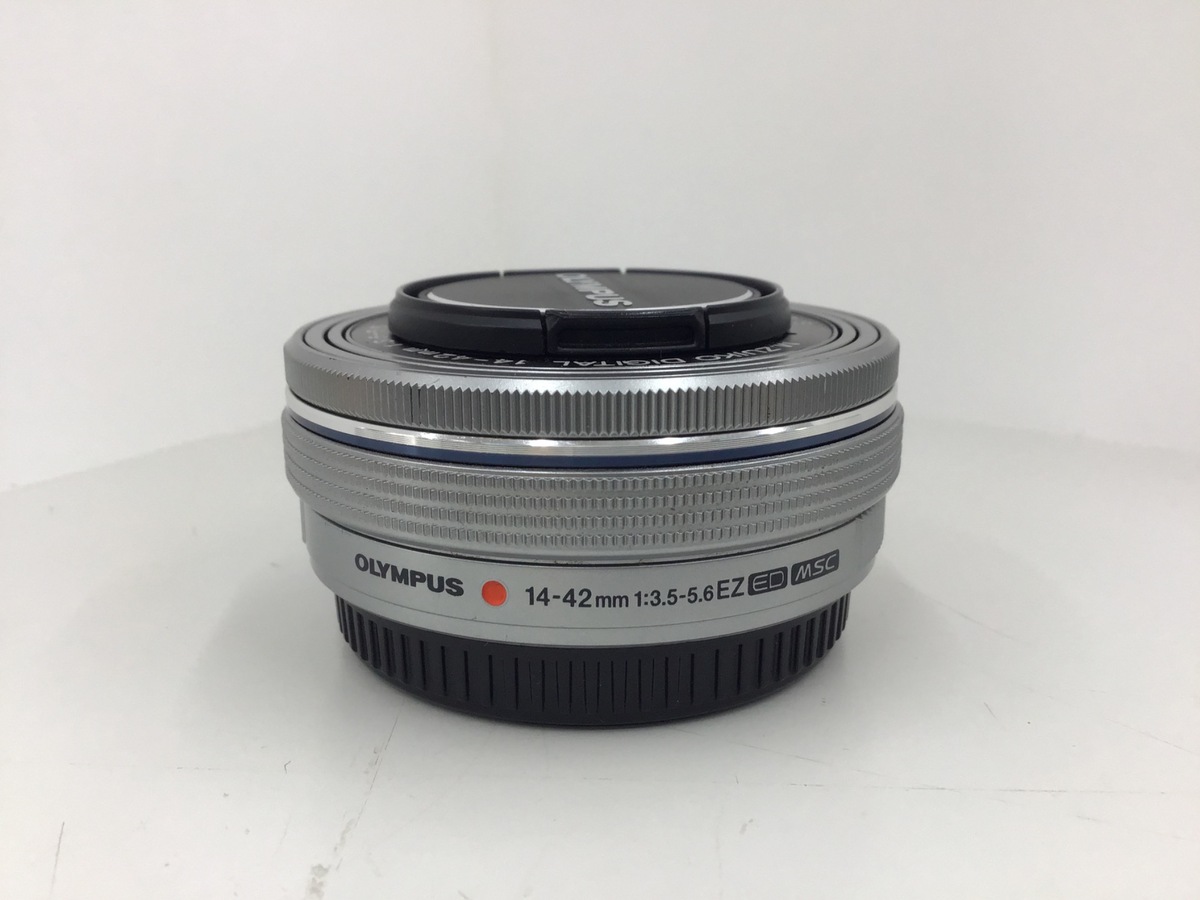 中古】オリンパス M.ZUIKO DIGITAL ED 14-42mm F3.5-5.6 EZ シルバー
