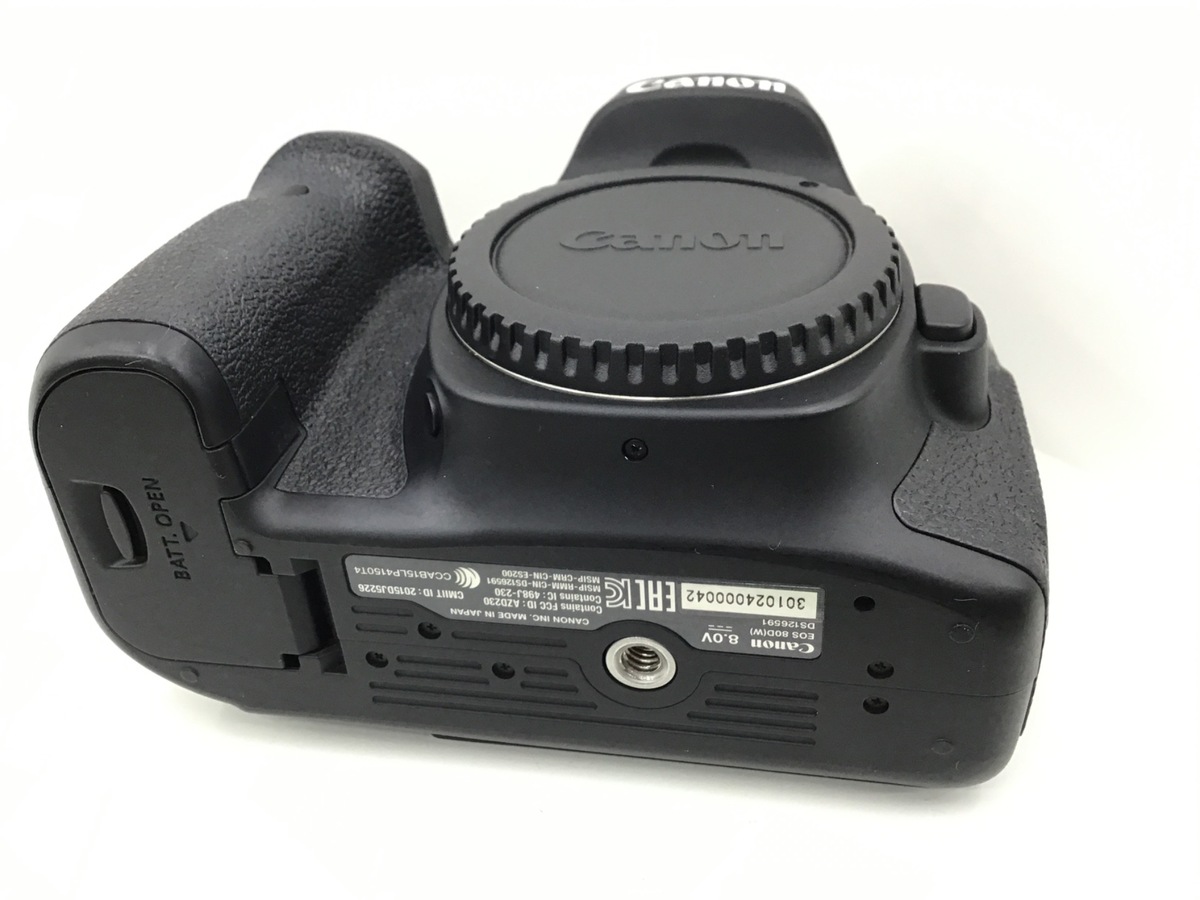 中古：AB(良品)】キヤノン EOS 80D ボディ | 2449050029681