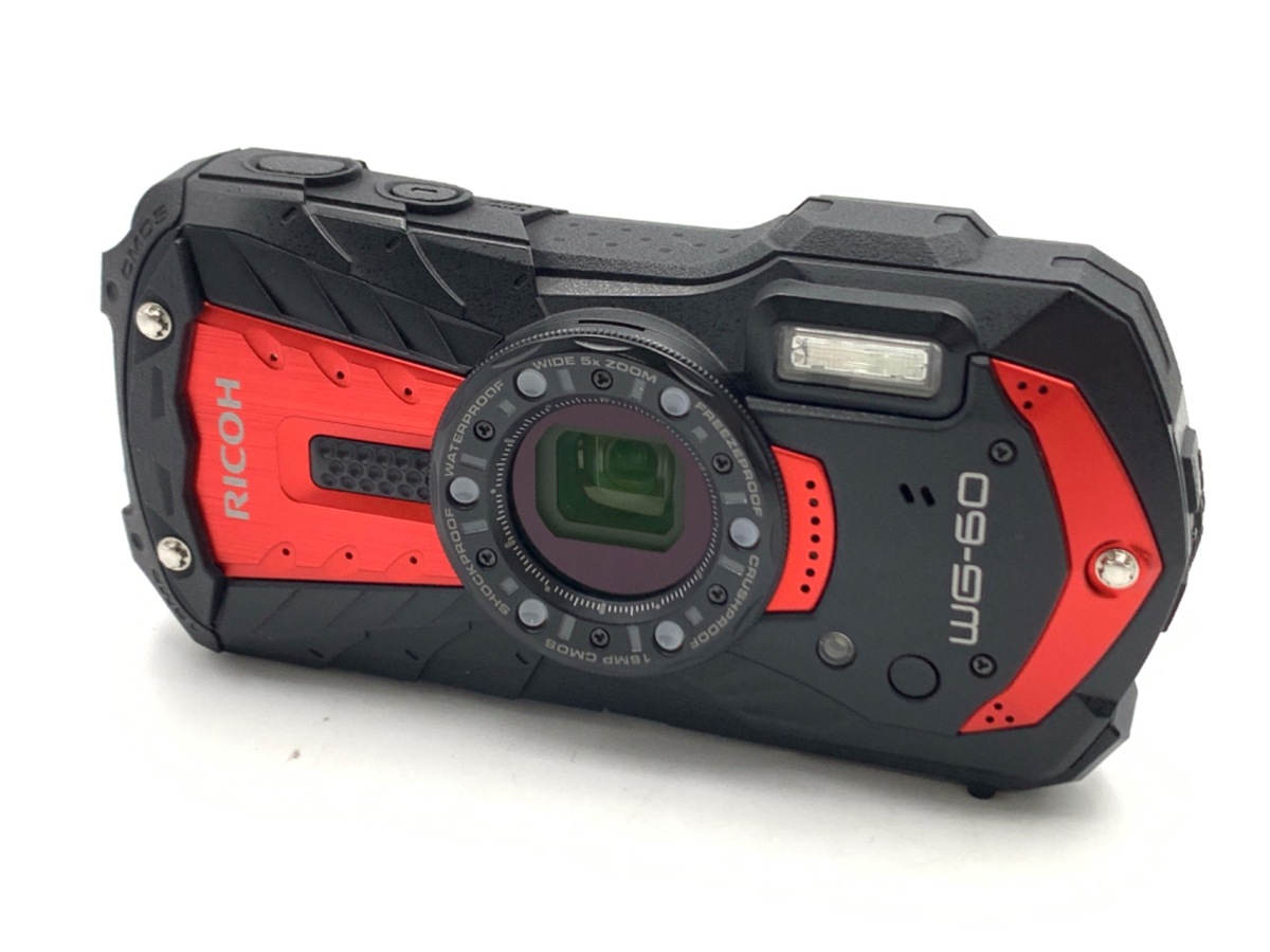 【中古品】RICOH　WG-60 レッド　デジタルカメラ RICOH WG-60 中古価格比較 - 価格.com