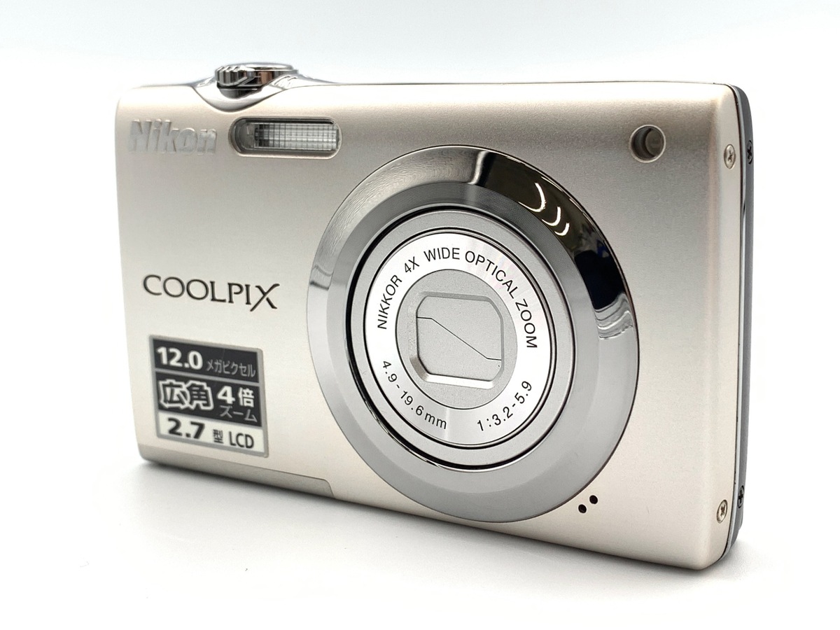 中古：C(やや難あり)】ニコン COOLPIX S3000 ピュアシルバー