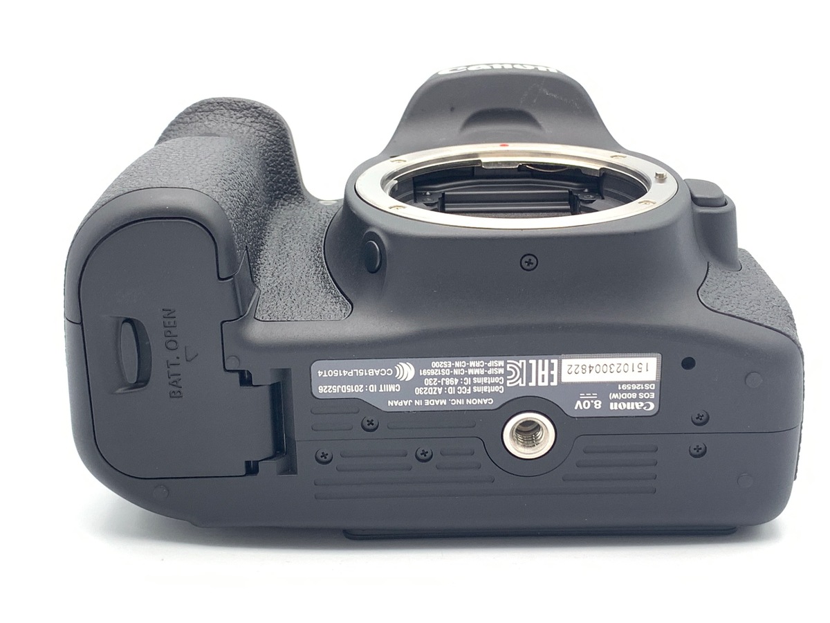 中古】キヤノン EOS 80D ボディ｜｜カメラのキタムラネットショップ