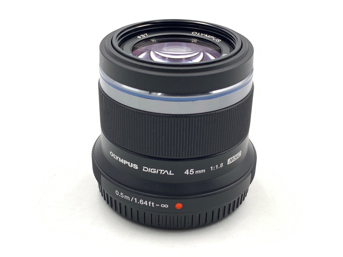 中古】オリンパス M.ZUIKO DIGITAL 45mm F1.8 ブラック 在庫一覧