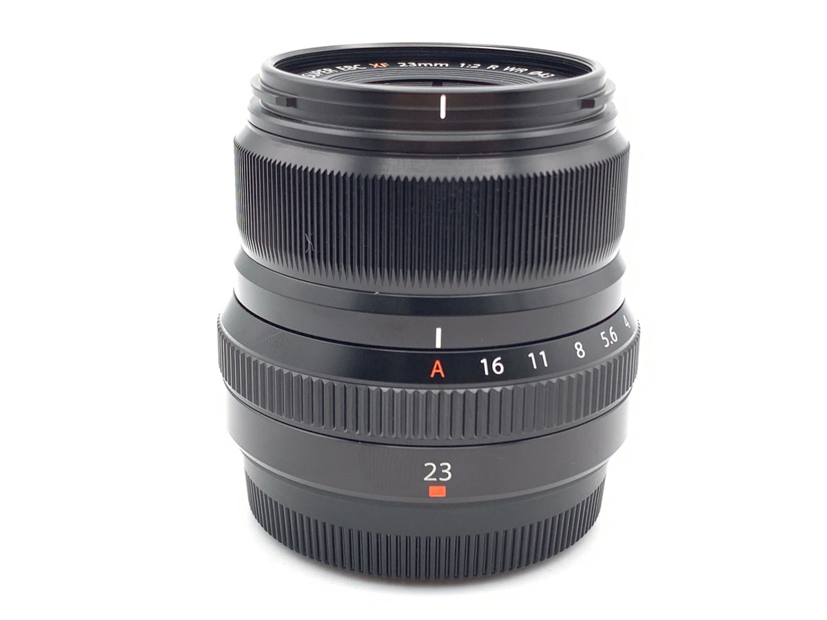 動作確認済み フジノンレンズ XF23mmF2 R WR　ブラック レンタル - FUJIFILM(富士フイルム)フジノンレンズ XF23mmF2 R WR