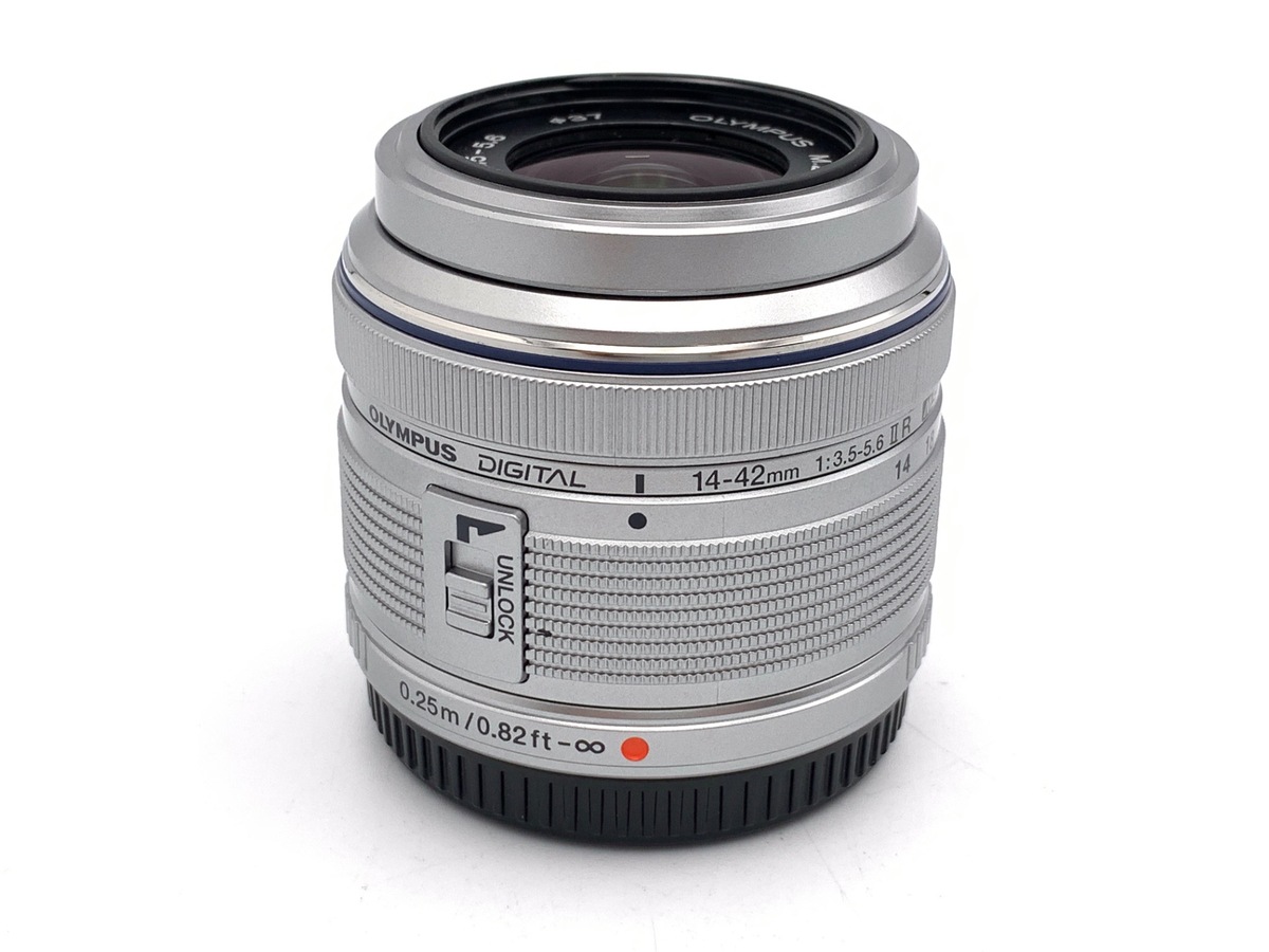 中古】オリンパス M.ZUIKO DIGITAL 14-42mm F3.5-5.6 II R シルバー