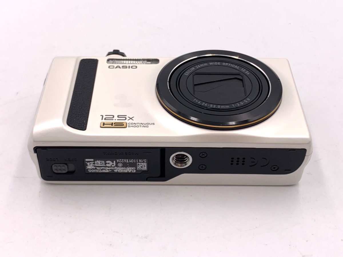 中古：C(やや難あり)】カシオ EXILIM EX-ZR100 ホワイト | 2449080017672