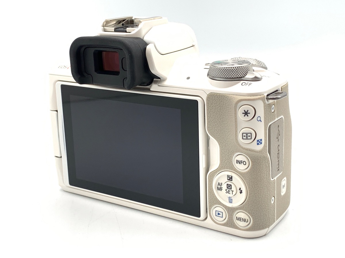 中古：B(並品)】キヤノン EOS Kiss M ボディ ホワイト | 2449080019270