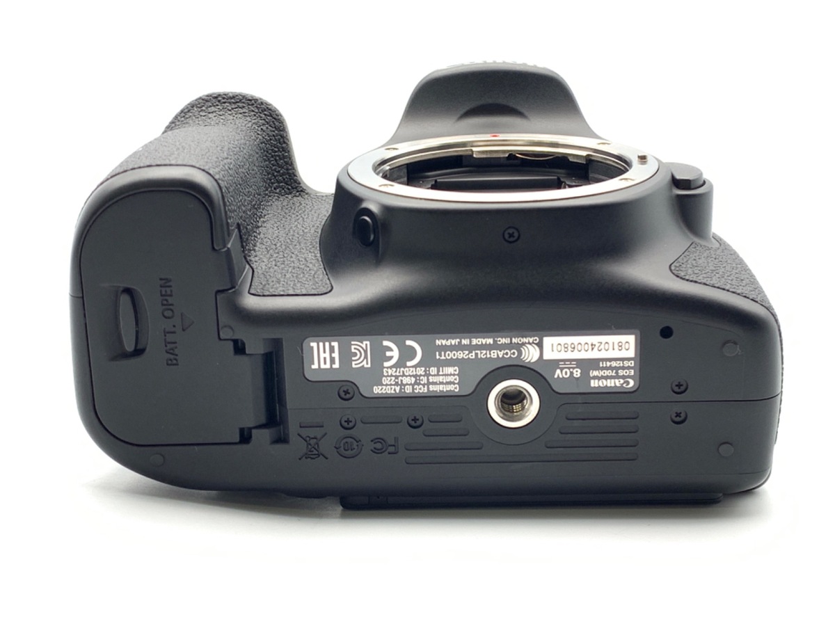 中古】キヤノン EOS 70D ボディ｜｜カメラのキタムラネットショップ