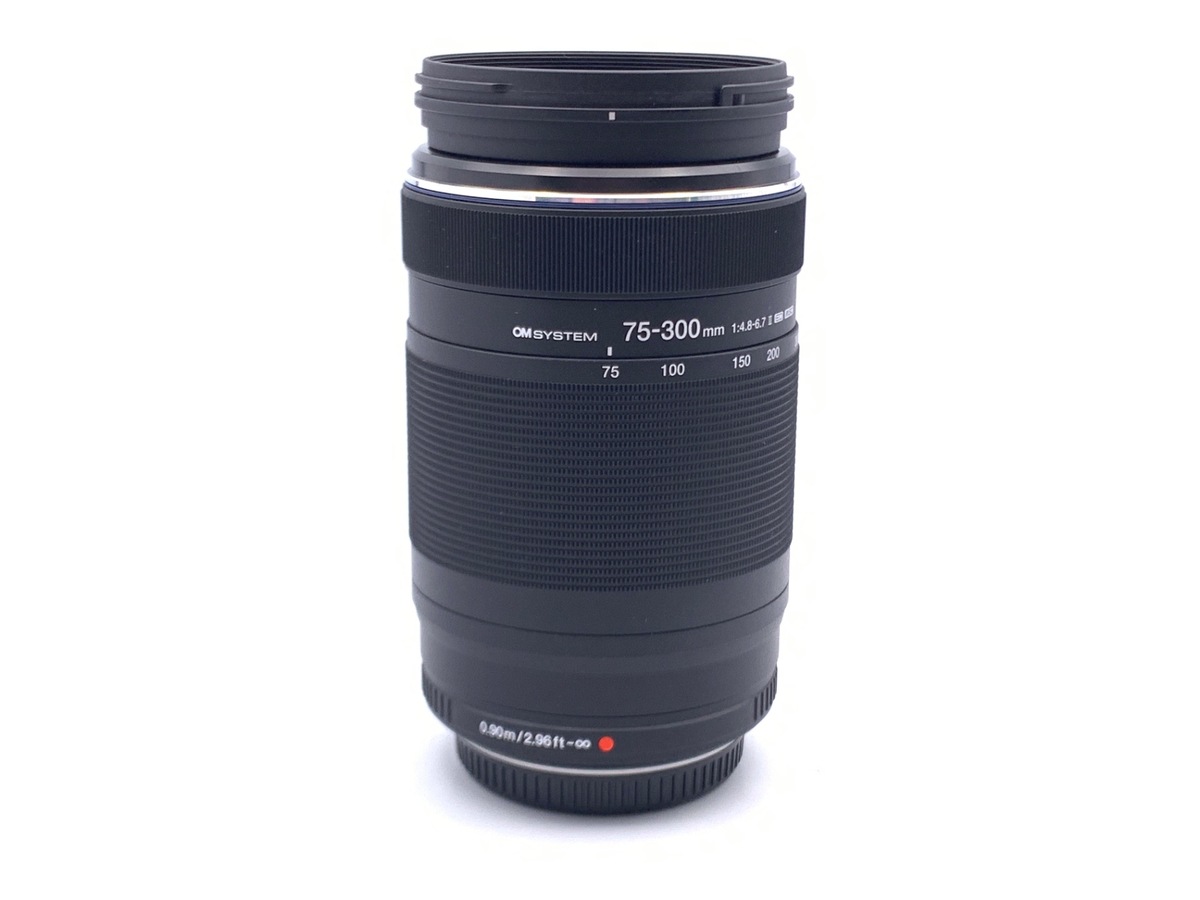 中古：B(並品)】OM SYSTEM M.ZUIKO DIGITAL ED 75-300mm F4.8-6.7 II