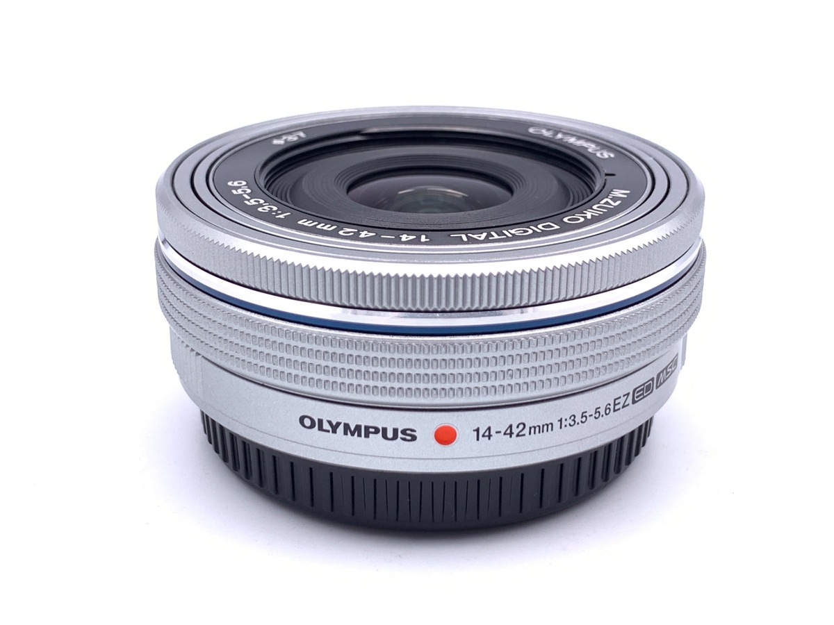中古】オリンパス M.ZUIKO DIGITAL ED 14-42mm F3.5-5.6 EZ シルバー