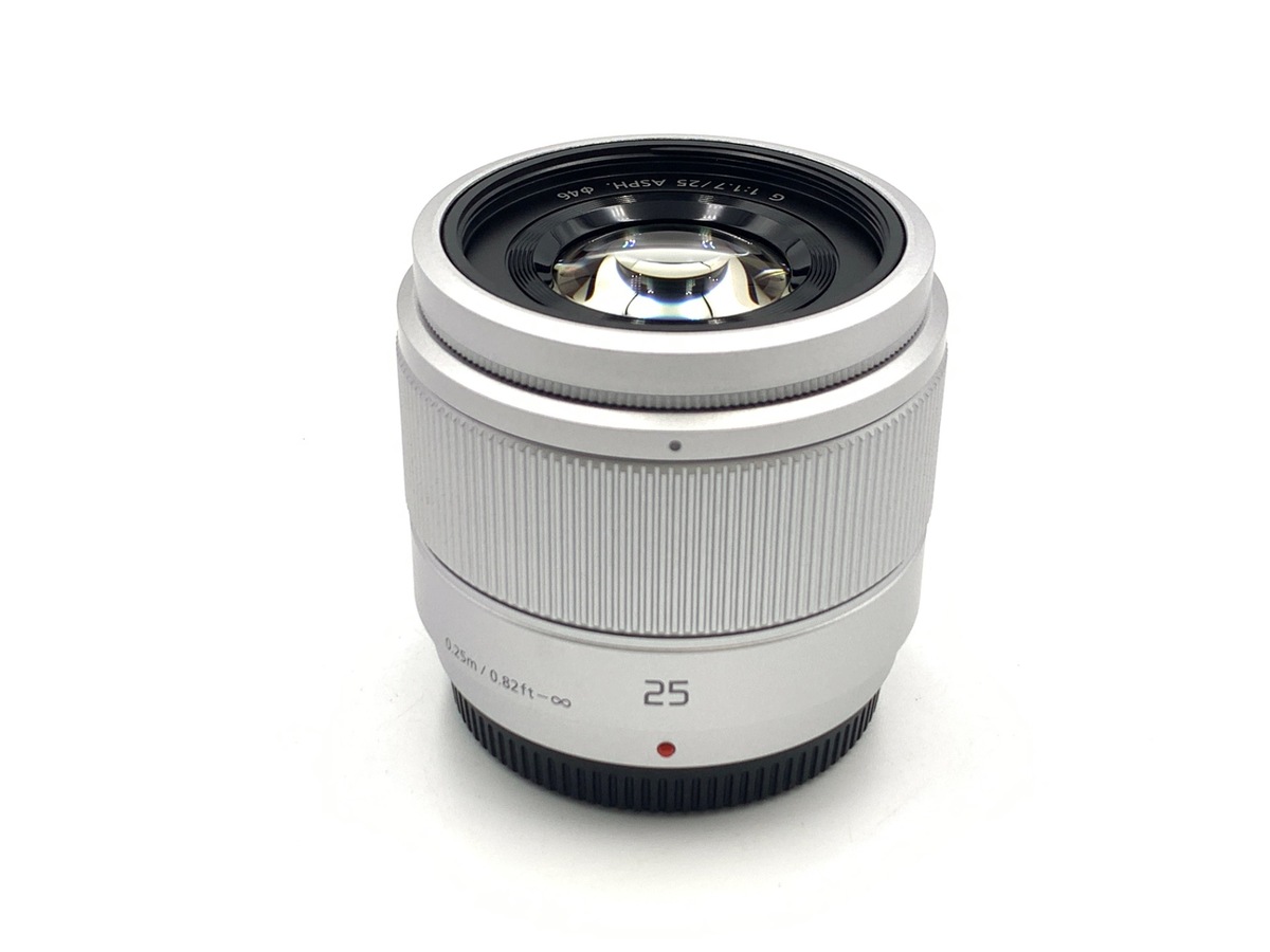 Panasonic H-H025 25mm F1.7 単焦点レンズ　シルバー Amazon | パナソニック(Panasonic) 単焦点レンズ マイクロフォー