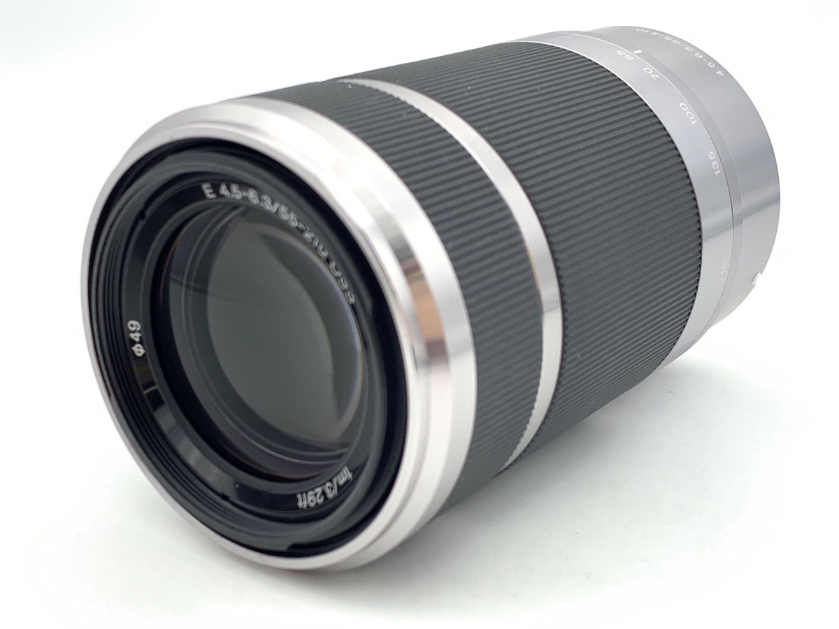 【中古】ソニー E 55-210mm F4.5-6.3 OSS [SEL55210S] シルバー