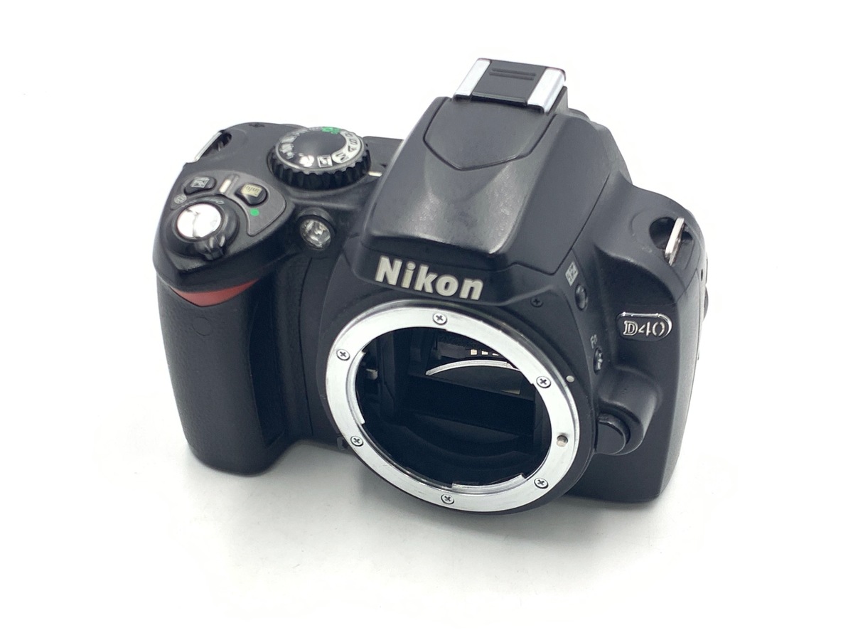 中古：B(並品)】ニコン D40 ブラックボディ | 2449090036618