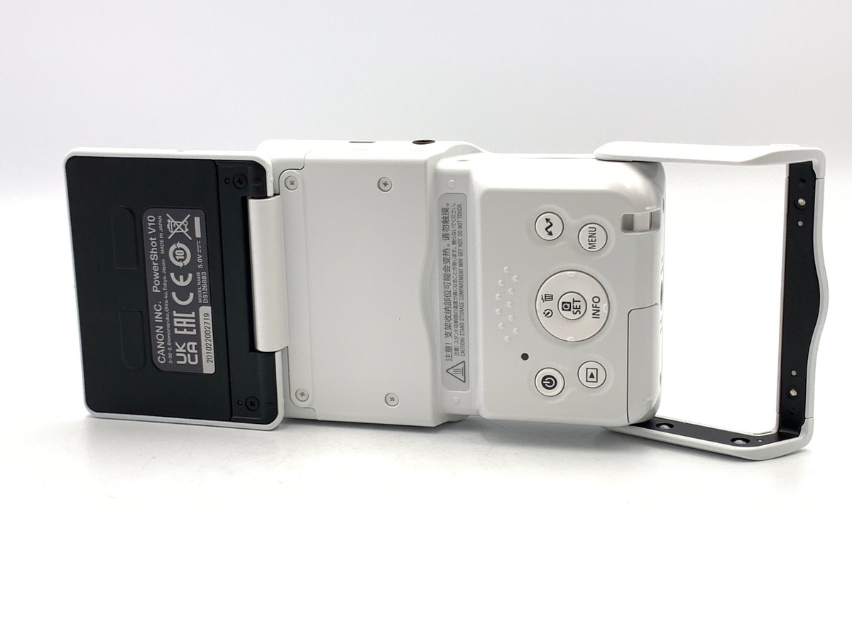 中古：A(美品)】キヤノン PowerShot V10 ホワイト | 2449100011031