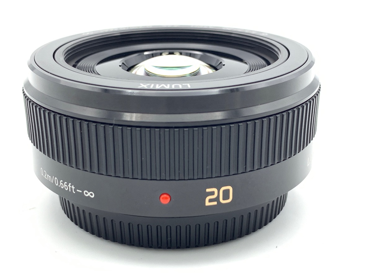 LUMIX G 20mm/F1.7 II ASPH. H-H020A-K [ブラック] 中古価格比較