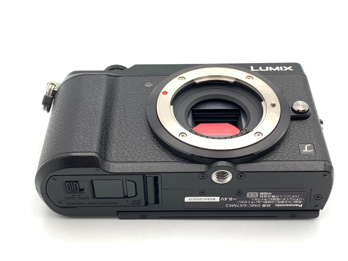 中古：AB(良品)】パナソニック LUMIX DMC-GX7MK2-K ボディ ブラック