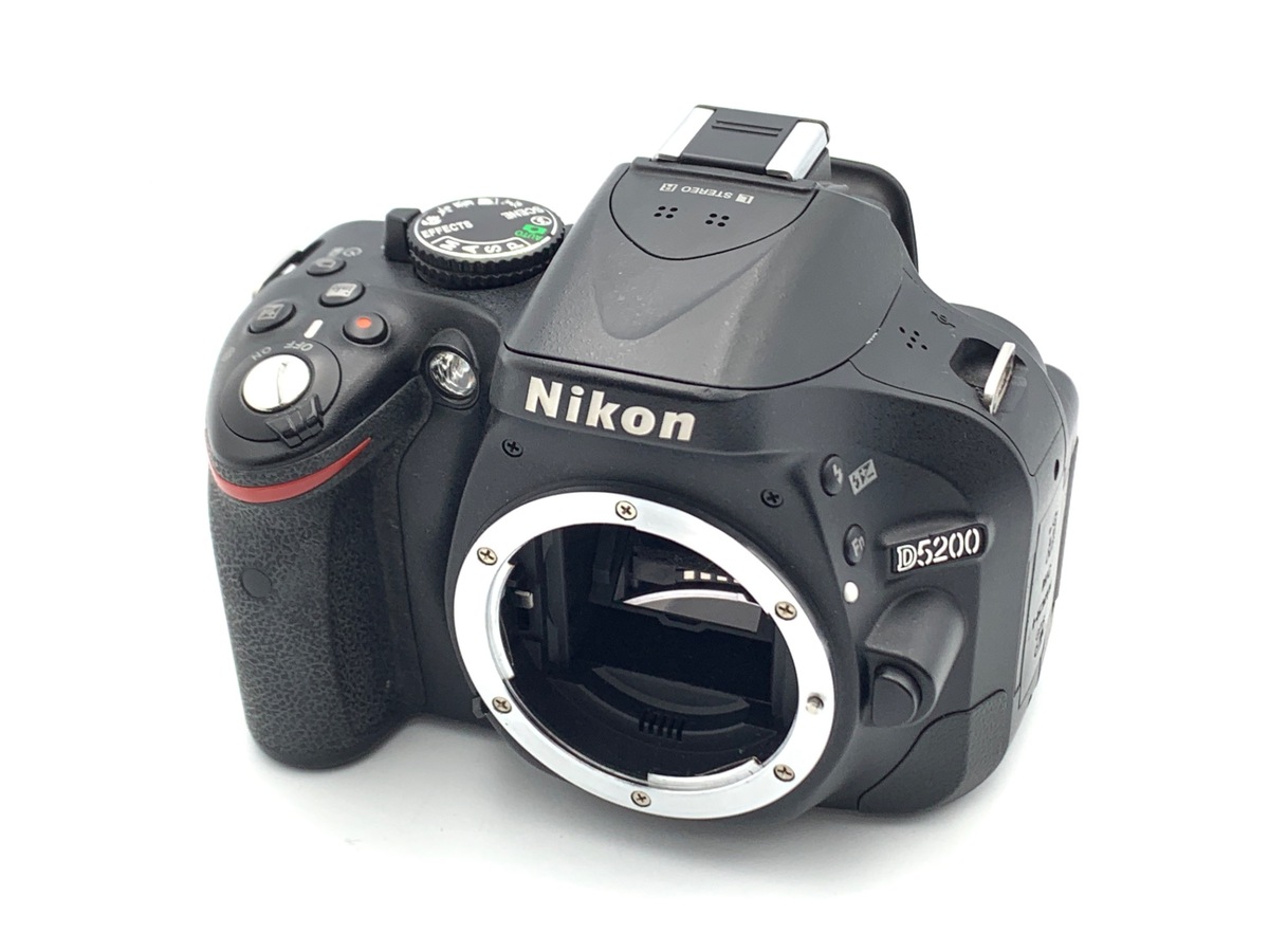 ★使用回数少/シャッター数1,543回★ Nikon ニコン D5200 ボディ 中古】ニコン D5200 ボディ ブラック 在庫一覧｜カメラのキタムラ