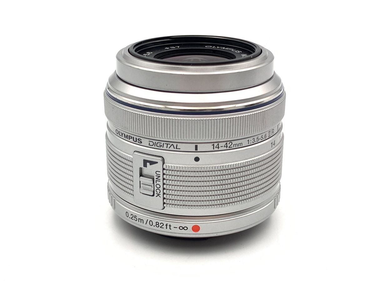 中古】オリンパス M.ZUIKO DIGITAL 14-42mm F3.5-5.6 II R シルバー