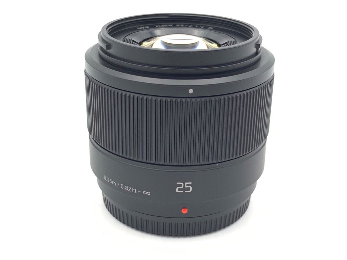 LUMIX G 25mm/F1.7 ASPH. H-H025-K [ブラック] 中古価格比較 - 価格.com