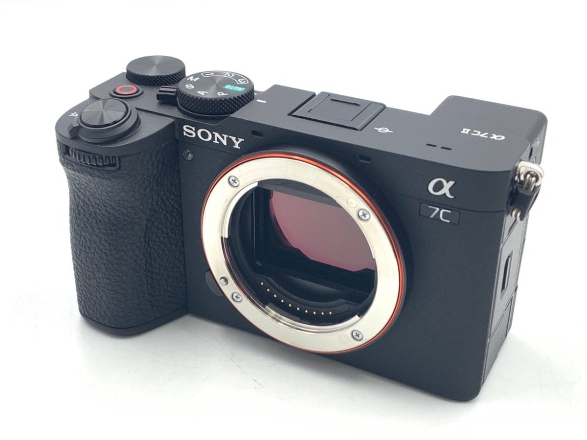 SONY α7CⅡ 本体ボディブラック ILCE-7CM2 新品)SONY (ソニー) α7C II ボディ ILCE-7CM2 B ブラック（商品