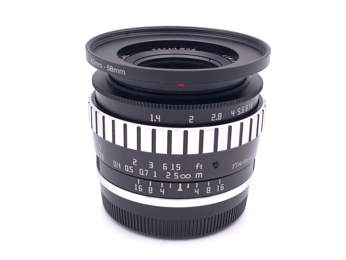 中古】銘匠光学 TTArtisan 23mm f/1.4 C フジフイルムX用 ブラック