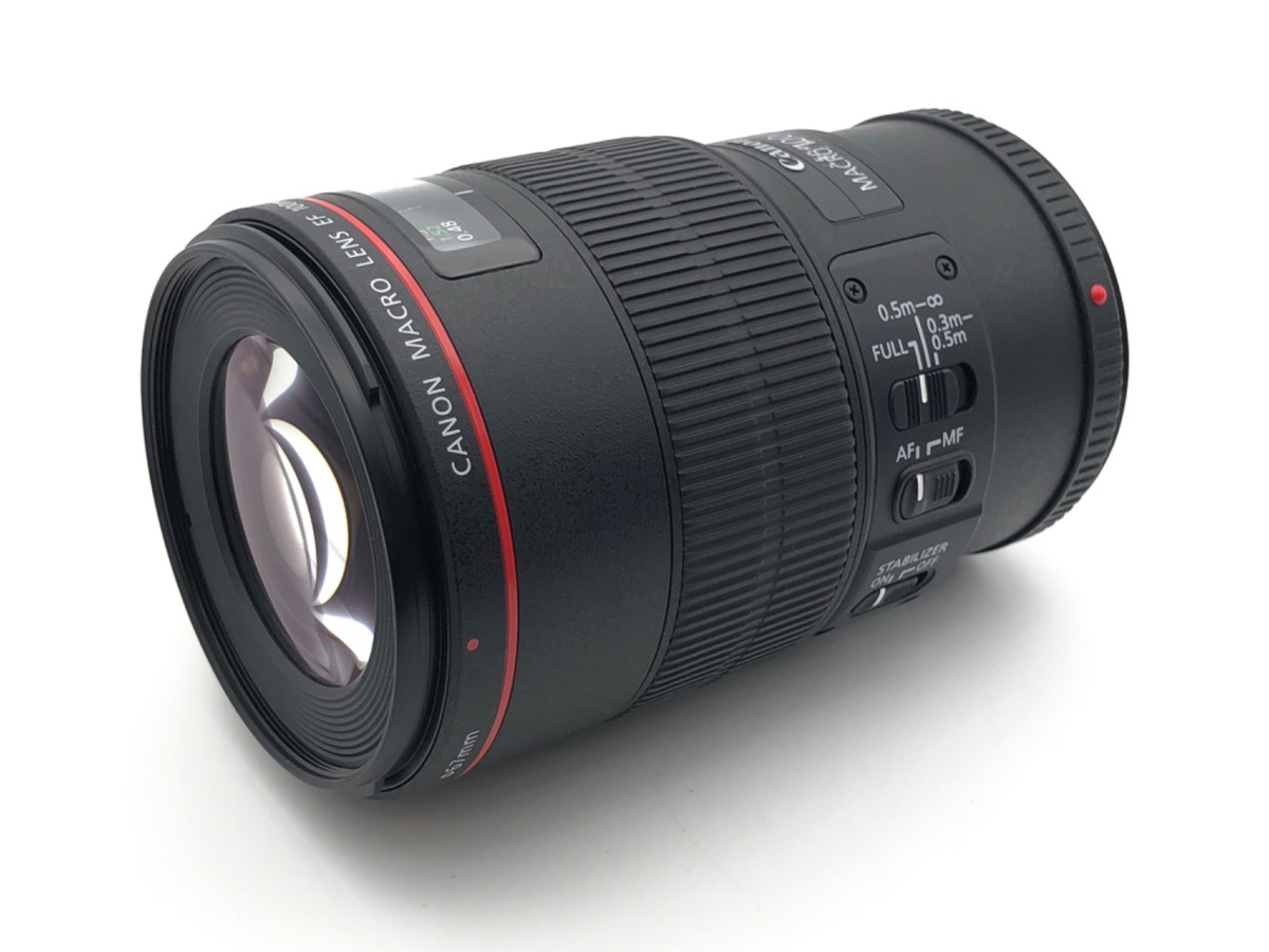 Canon - tataEF100F2.8L マクロ IS USM 美品　おまけ付き 新品)Canon (キヤノン) EF100mm F2.8Lマクロ IS USM（商品ID