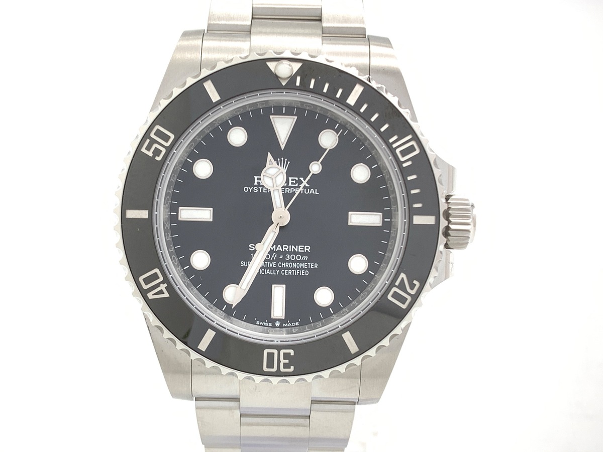 ロレックス(ROLEX) サブマリーナー ブラック 124060 ステンレススティール