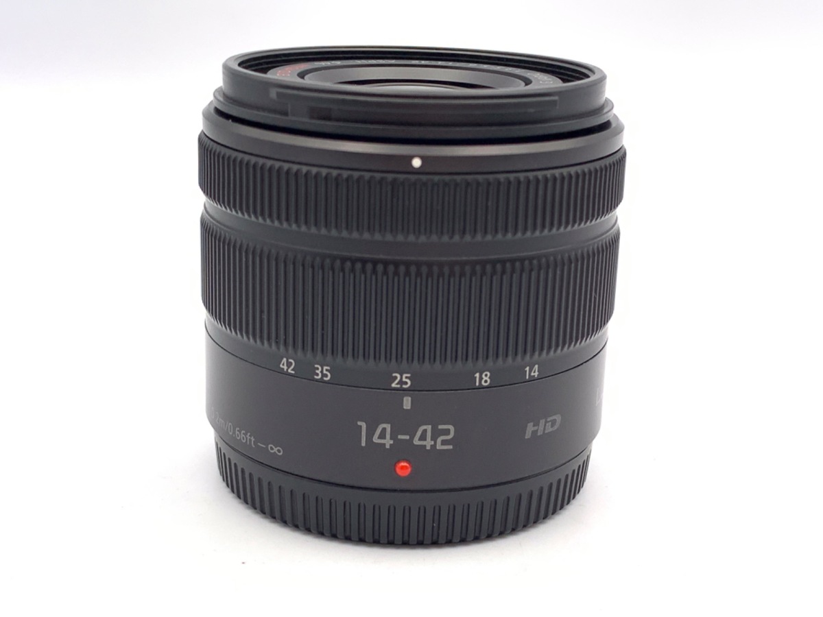 中古】パナソニック LUMIX G VARIO 14-42mm F3.5-5.6 II ASPH. MEGA