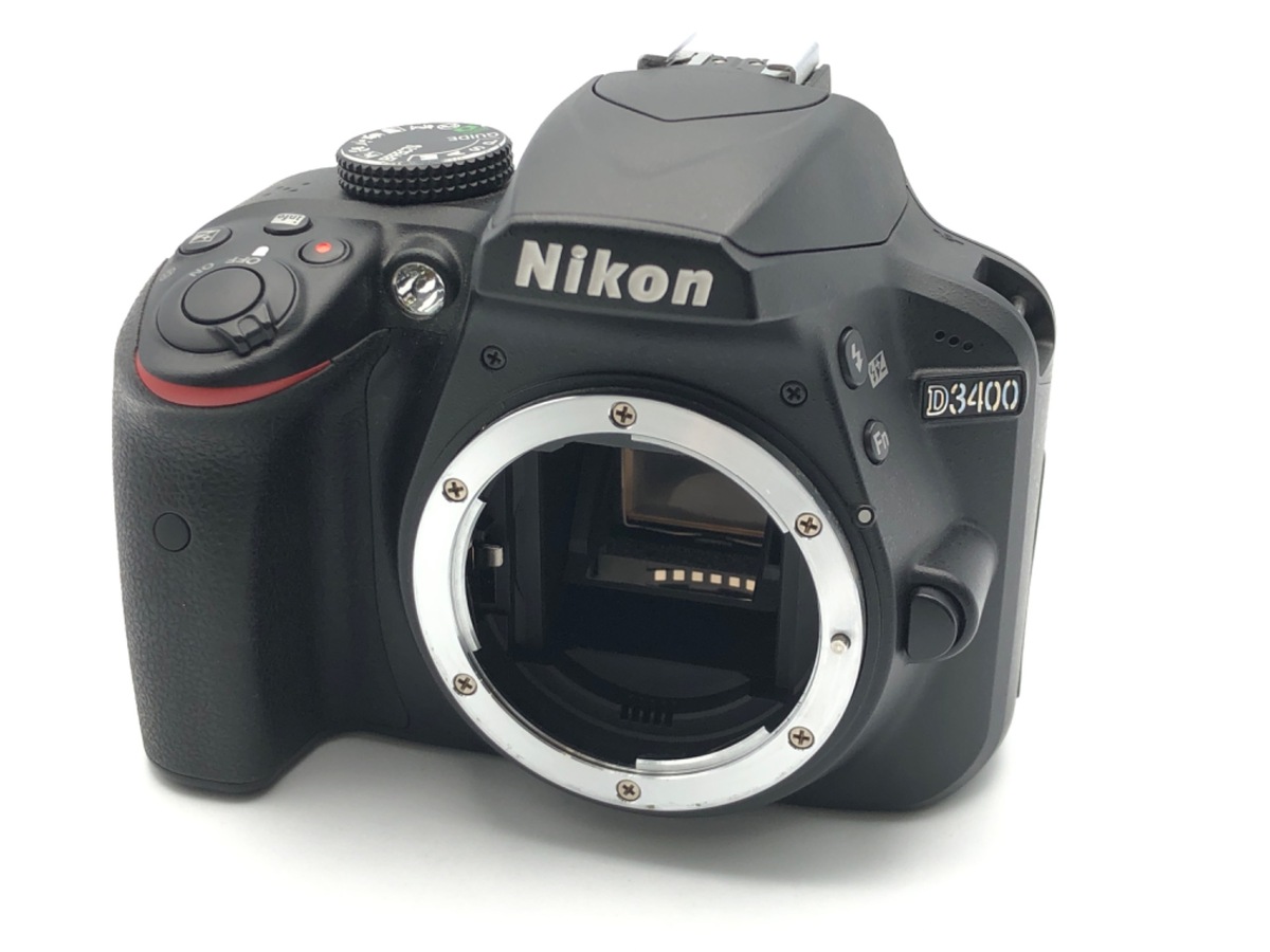 『ジャンク品』　Nikon D3400 ボディ ☆ジャンク品☆ Nikon ニコン D3400 ボディ レッド デジタル一眼