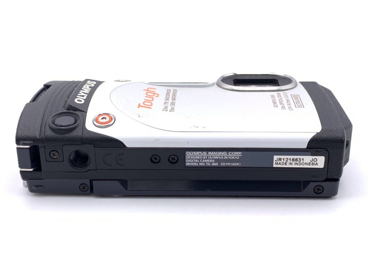 中古】オリンパス STYLUS TG-860 Tough WHT ホワイト｜｜カメラの