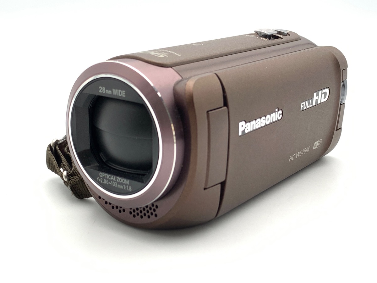【中古】パナソニック HC-W570M-T ブラウン
