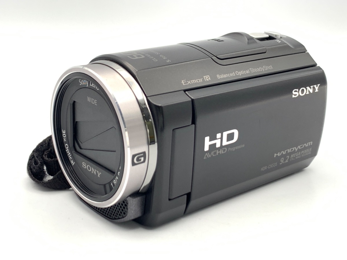 中古：B(並品)】ソニー HDR-CX535 ブラック | 2449130049448